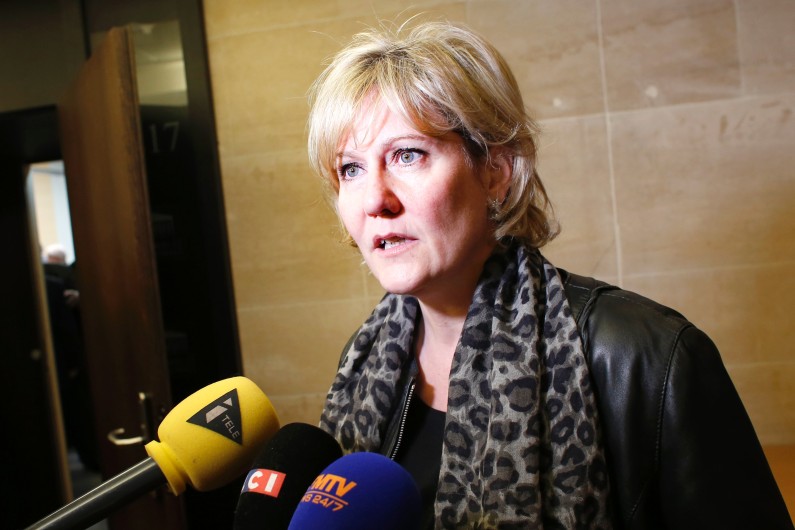 Nadine Morano, le 2 avril 2014 à l'Assemblée nationale