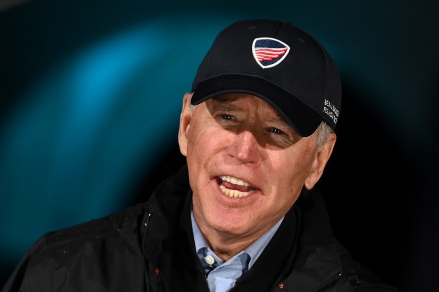 Le candidat démocrate Joe Biden lors d'un meeting à Philadelphie (Pennsylvanie), le 1er novembre 2020.