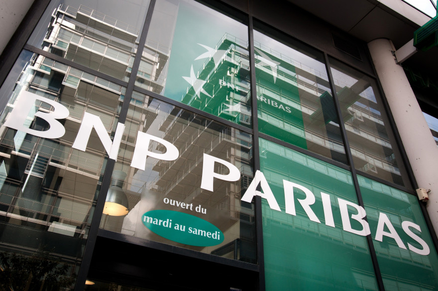 Des bureaux de la BNP Paribas. (illustration)