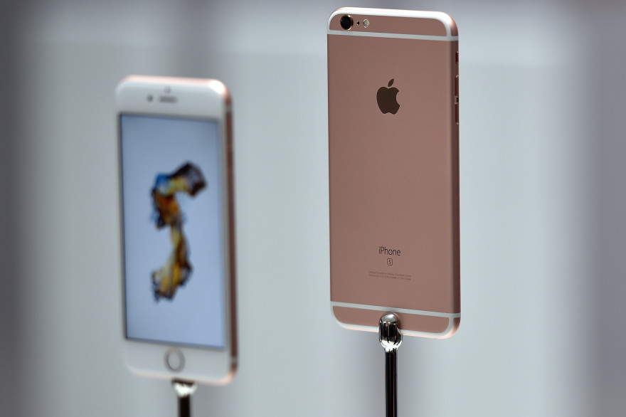 L'iPhone 6s et l'iPhone 6s Plus à leur lancement en 2015
