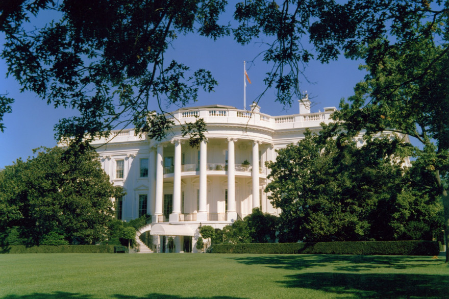 La Maison Blanche, à Washington (Illustration)