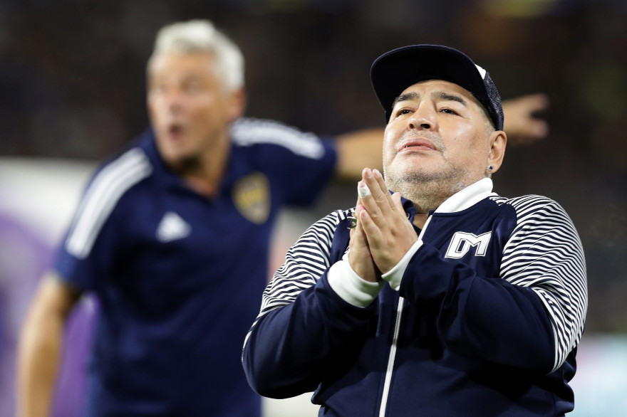 Diego Maradona à Buenos Aires le 7 mars 2020