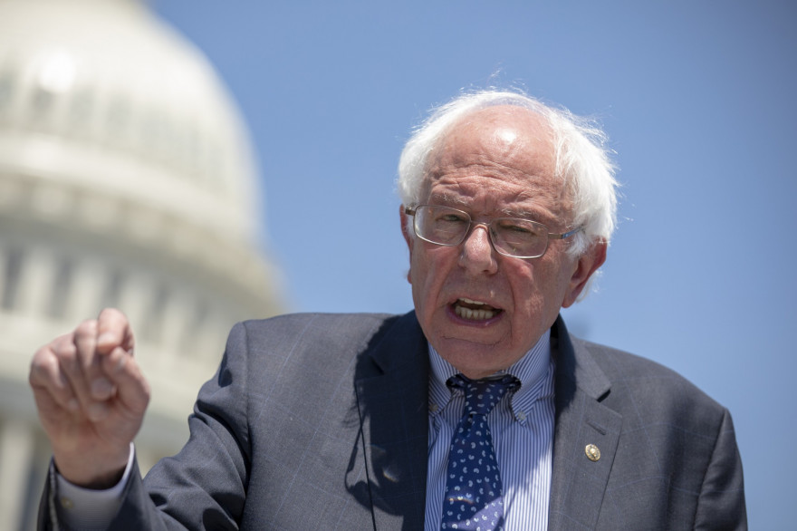 Le sénateur démocrate Bernie Sanders.