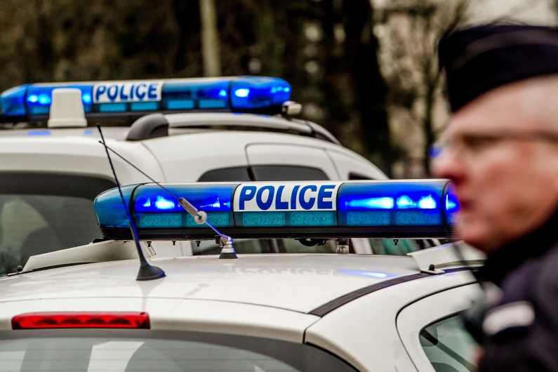 Des voitures de police (Illustration).