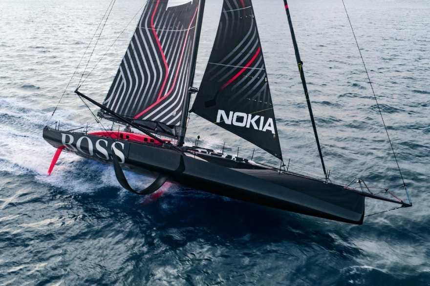 "Hugo Boss", le monocoque de Alex Thomson @