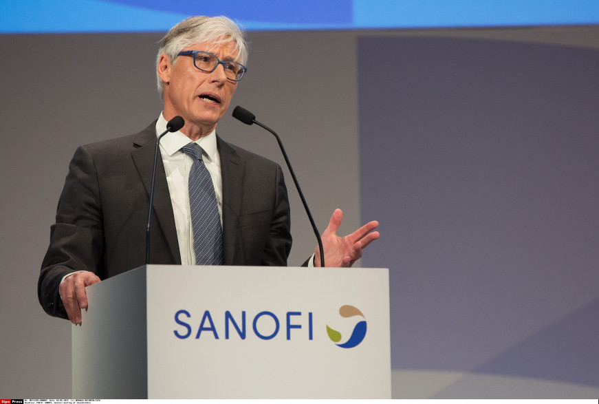 Olivier Brandicourt, directeur général de Sanofi en mai 2015