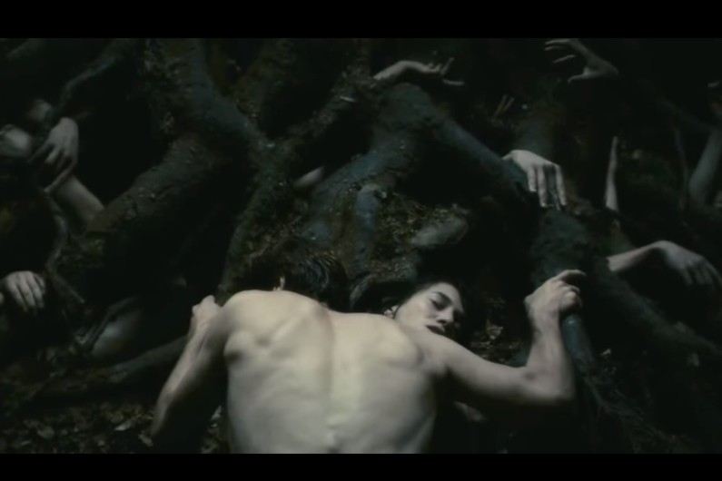 Scène du film "Antichrist" de Lars Von Trier