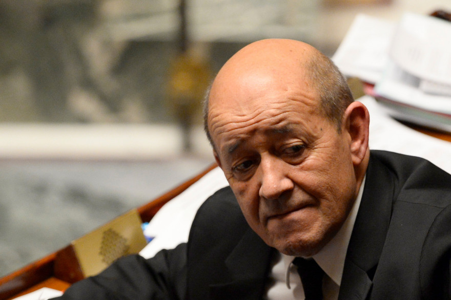 Jean-Yves Le Drian, ministre de la Défense.