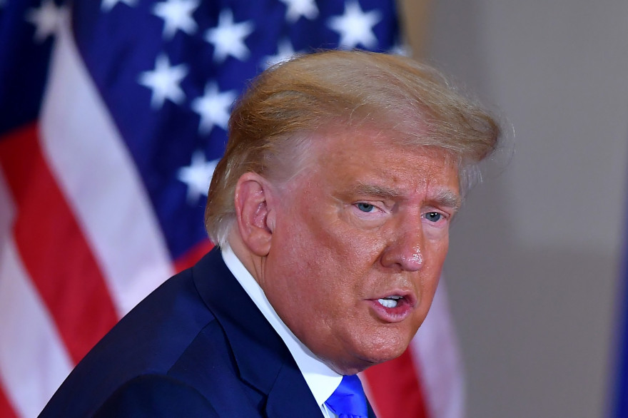 Donald Trump, à la Maison Blanche, le 4 novembre 2020