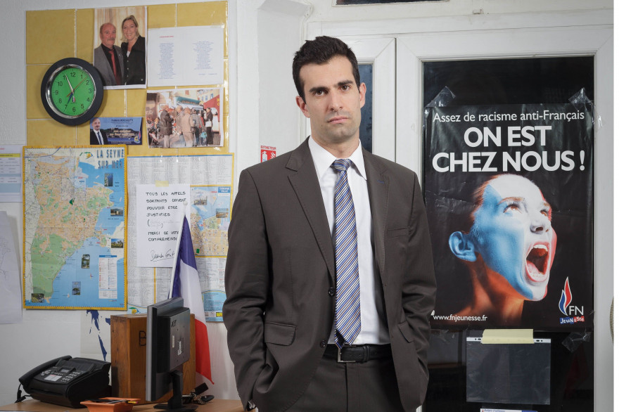 Damien Guttierez a rejoint le Front national pour la campagne des élections municipales en 2014.