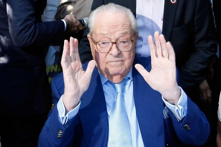 Jean-Marie Le Pen à Marseille le 5 septembre 2015.