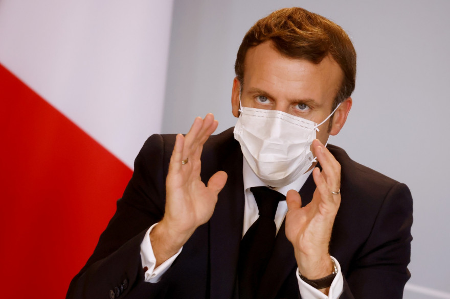 Emmanuel Macron le 6 novembre 2020 à l'Élysée.