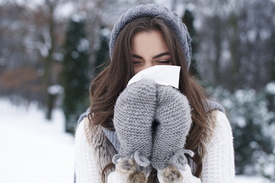 Il y a plus de risques de tomber malade en hiver