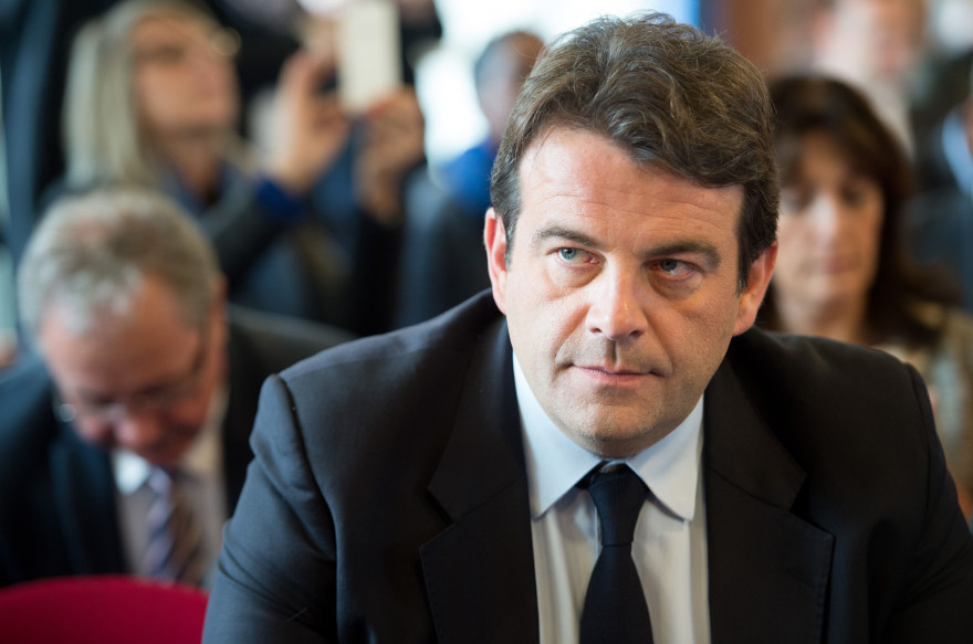 Le député Thierry Solère (LR) à Paris le 2 octobre 2015.