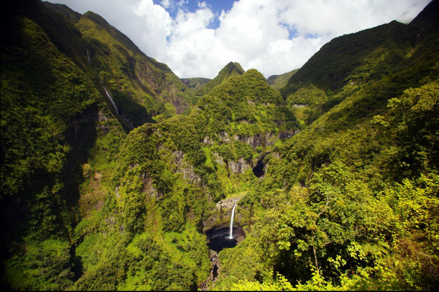 Le Takamaka, site naturel de la Réunion