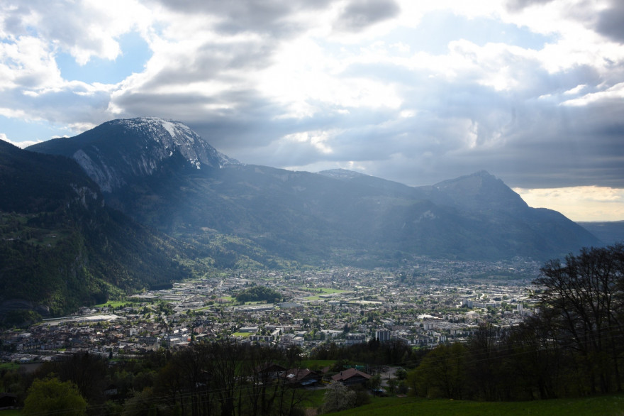 La vallée de l'Arve, en Haute-Savoie (illustration)