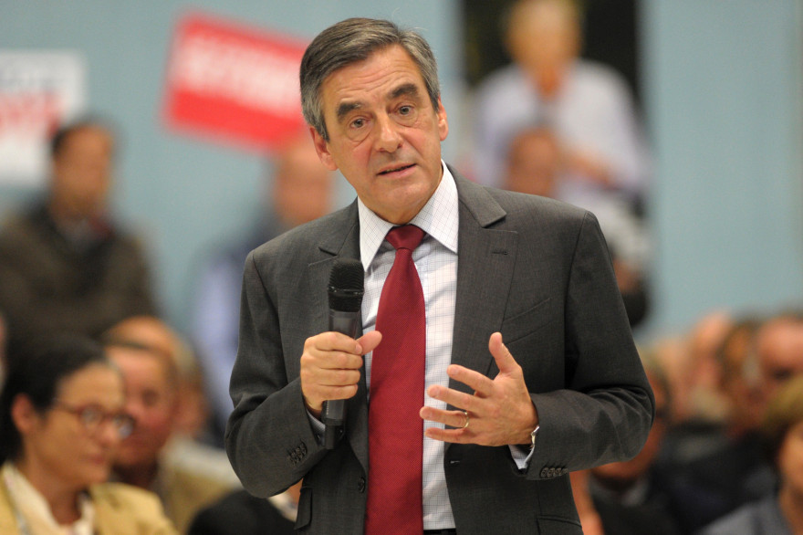 François Fillon en meeting à Saint-Brieuc le 4 novembre 2016