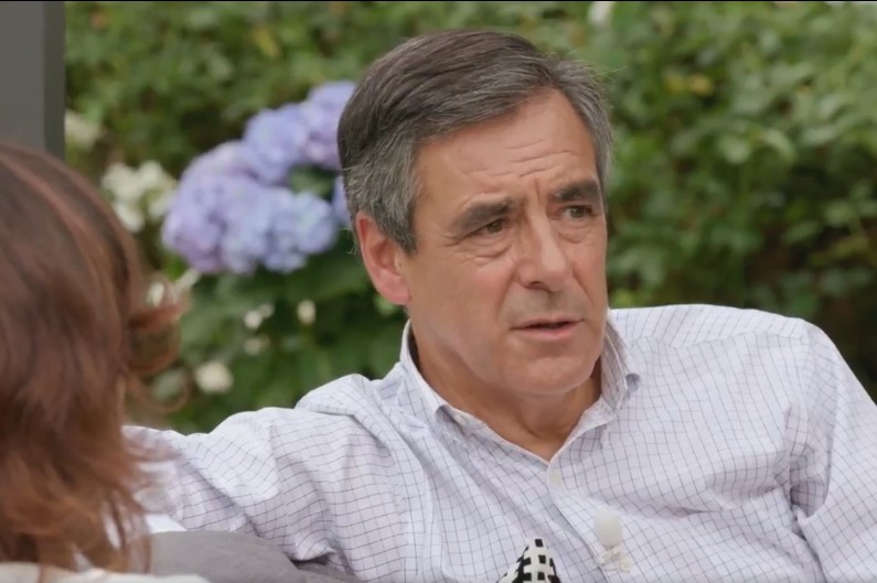 François Fillon avec Karine Le Marchand dans "Une Ambition intime"