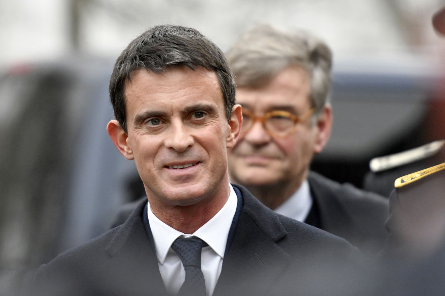 Manuel Valls lors d'un déplacement à Nancy le 2 décembre.