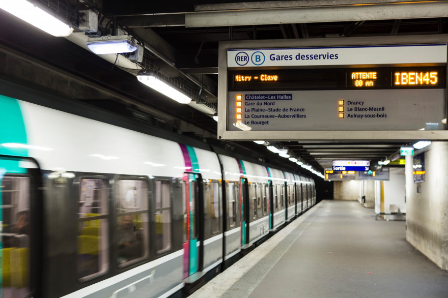 Le RER B (photo d'illustration)