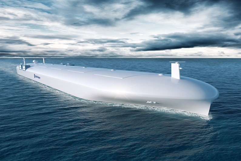 Un prototype de cargo autonome / http://marine.rolls-royce.com.cn
