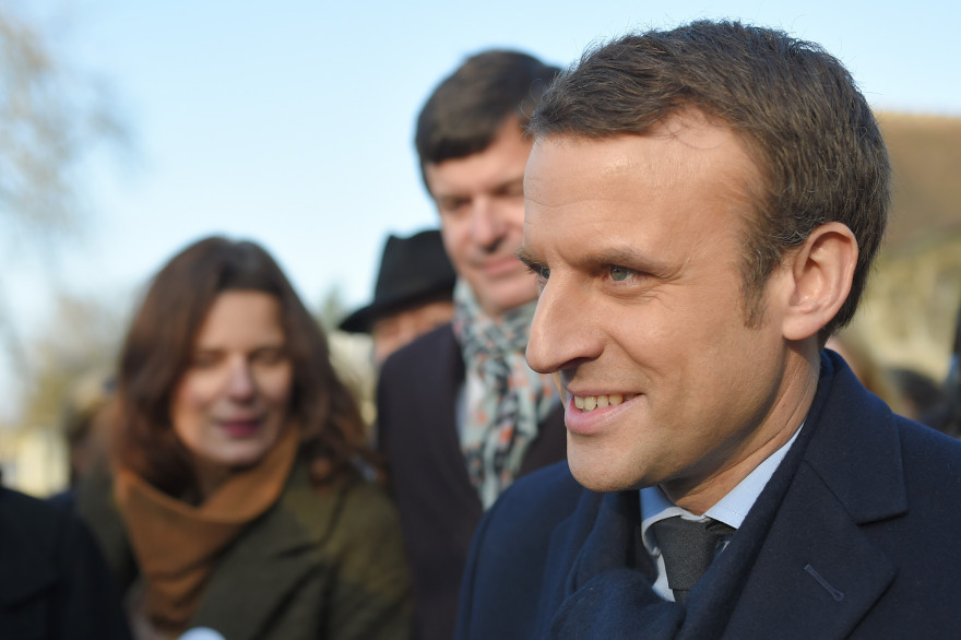 Emmanuel Macron, le 10 février 2017