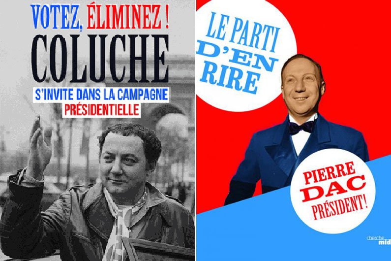 Pierre Dac Le Parti D En Rire Coluche et Pierre Dac : relisez les programmes politiques des