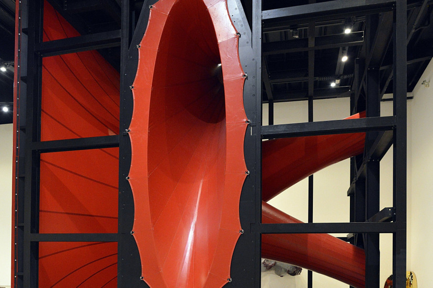 Une oeuvre d'Anish Kapoor exposée en Italie
