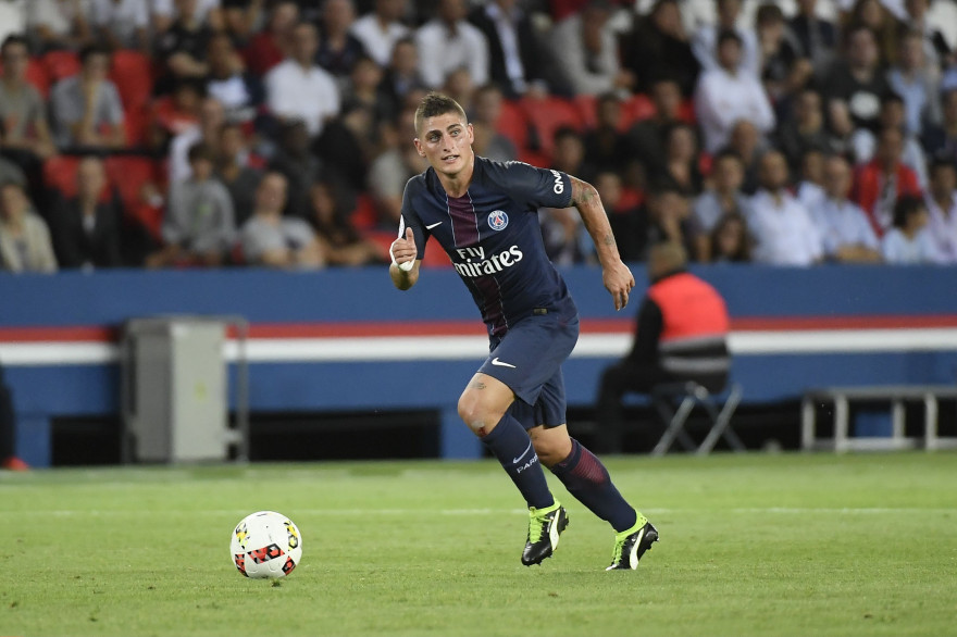 Marco Verratti sous les couleurs du PSG en septembre 2016