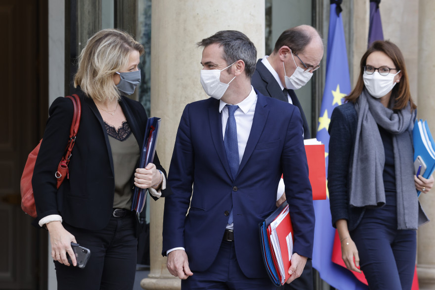 Barbara Pompili, Olivier Véran, Jean Castex et Agnès Pannier-Runacher