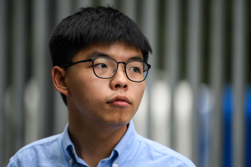 Le militant pro-démocratie Joshua Wong
