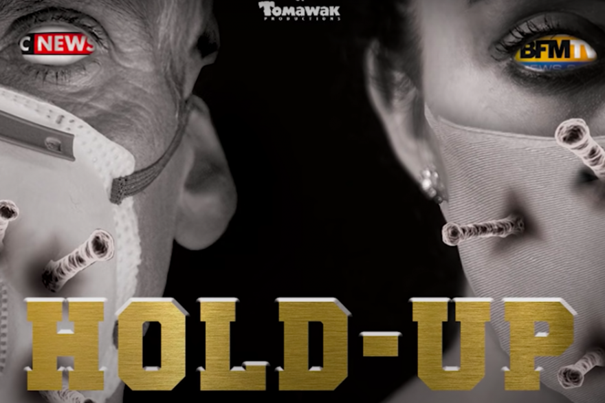 Capture d'écran de la bande annonce du documentaire "Hold-Up" (Youtube)