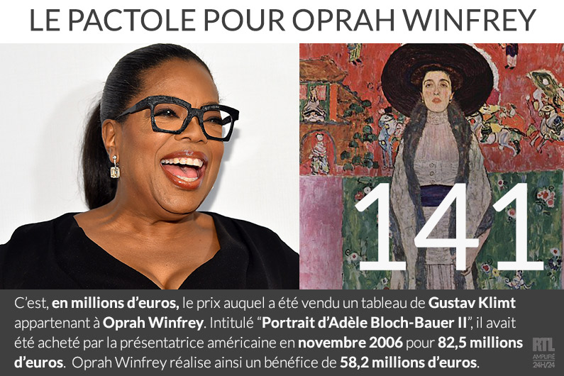 Oprah Winfrey vend un tableau de Klimt pour 141 millions d'euros