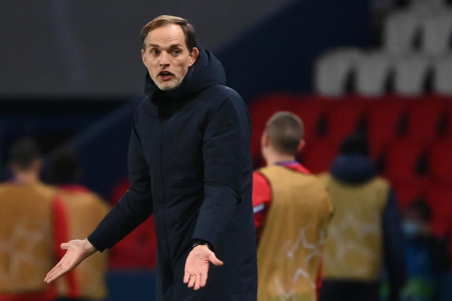 Thomas Tuchel au Parc des Princes le 24 novembre 2020