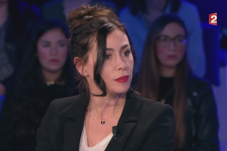 Olivia Ruiz sur le plateau de Laurent Ruquier, samedi 18 février 2017.