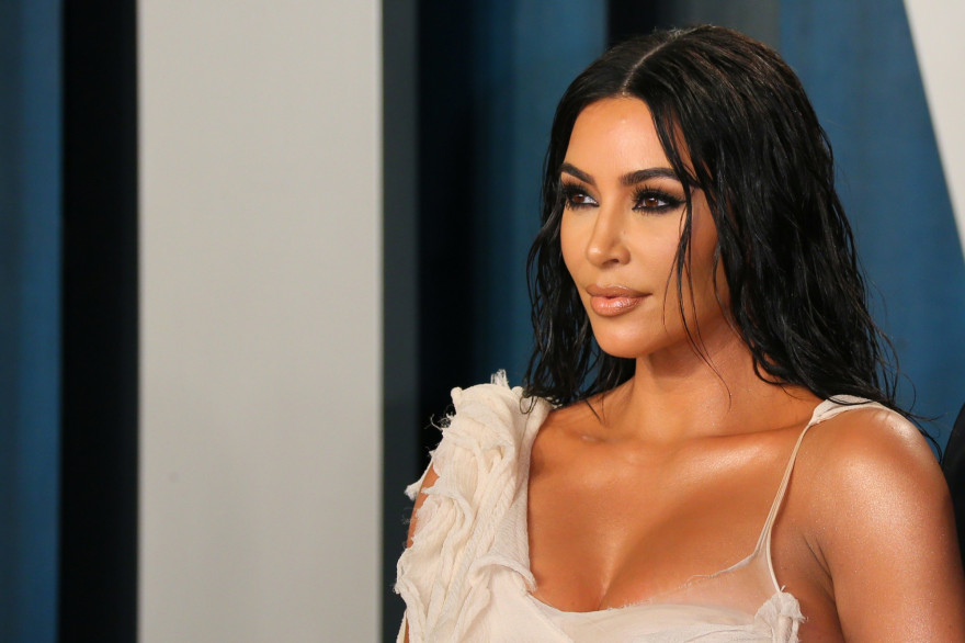 Kim Kardashian lors de la cérémonie des Oscars, le 9 février 2020 à Beverly Hills (Californie).