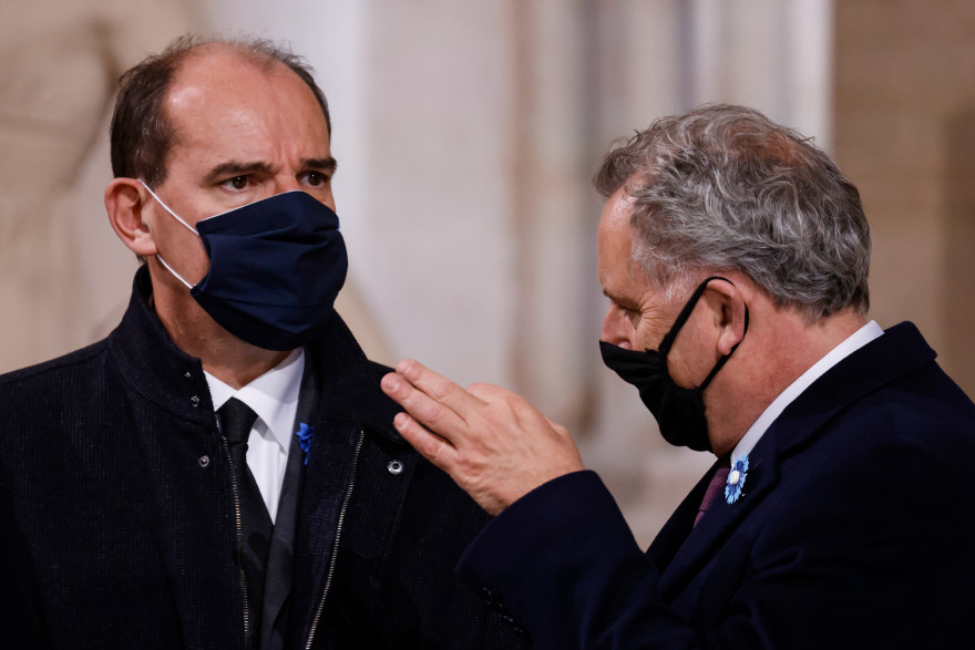 Jean Castex et Richard Ferrand le 11 novembre au Panthéon