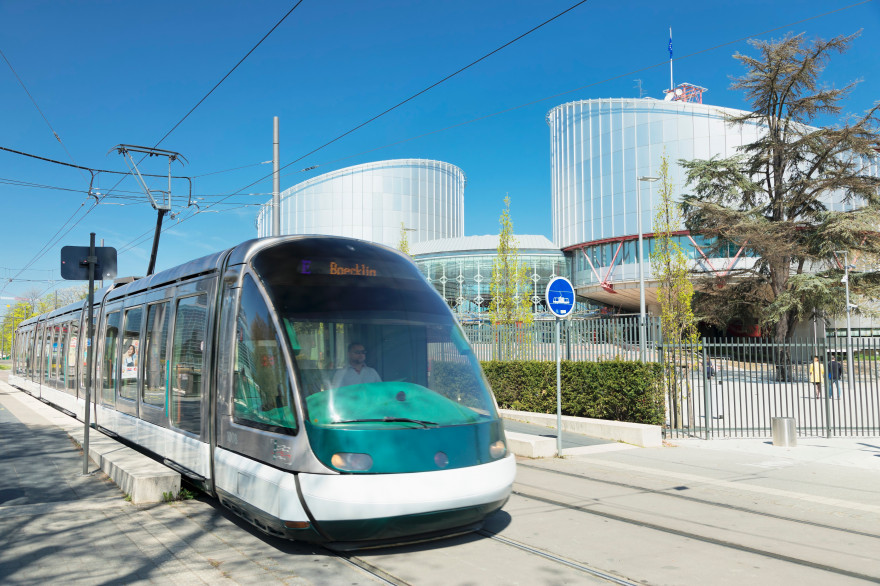 Le tramway strasbourgeois (illustration)