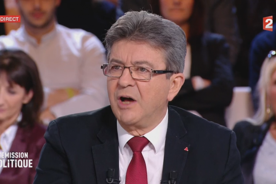 jean-Luc Mélenchon dans l'Émission politique sur France 2