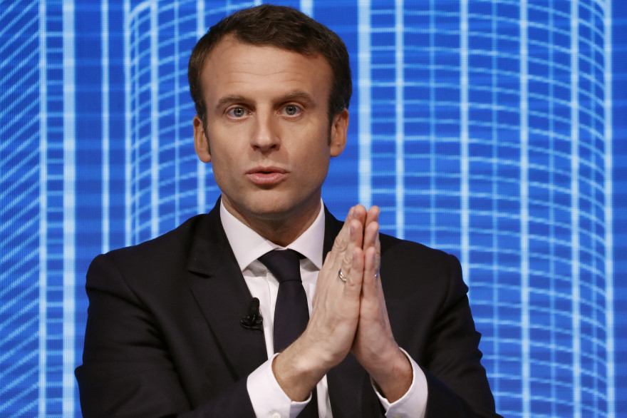 Emmanuel Macron, le 23 février 2017
