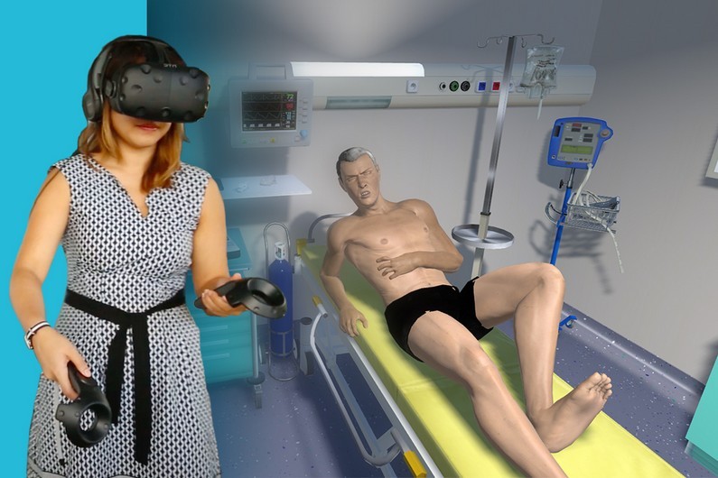 La réalité virtuelle pour apprendre à soigner / Simforhealth