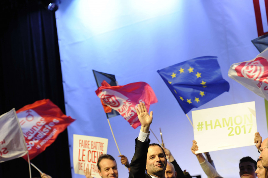 Benoît Hamon, le 23 février 2017