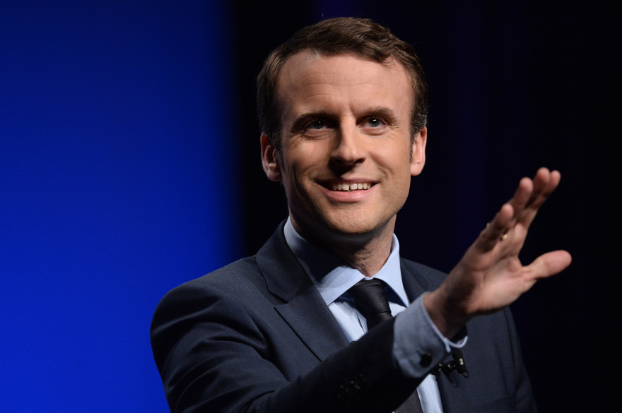 Emmanuel Macron, le 27 février 2017