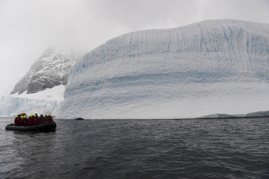 Un glacier en Antarctique