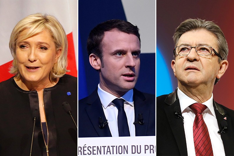 Marine Le Pen, Emmanuel Macron et Jean-Luc Mélenchon sont plébiscités par les jeunes, pour cette élection présidentielle.