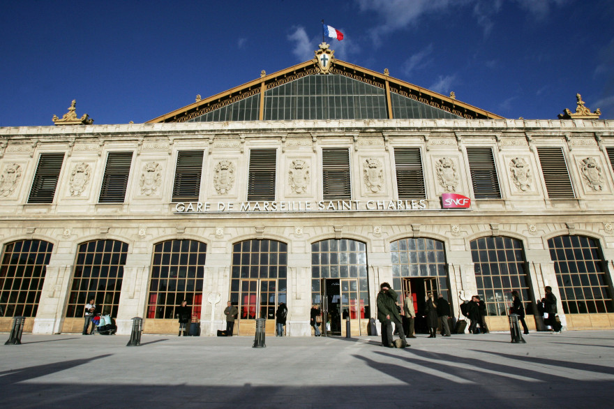 La Gare Saint-Charles (Marseille).