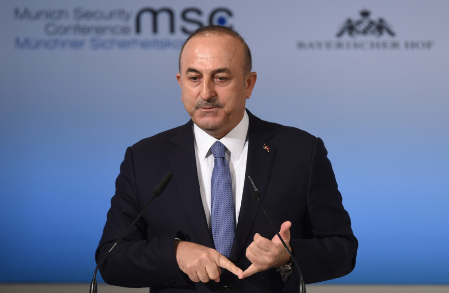 Le ministre des Affaires étrangères turc, Mevlut Cavusoglu.