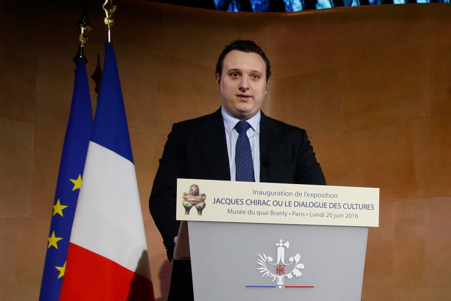 Martin Rey-Chirac, le petit-fils de Jacques et Bernadette Chirac, en juin 2016