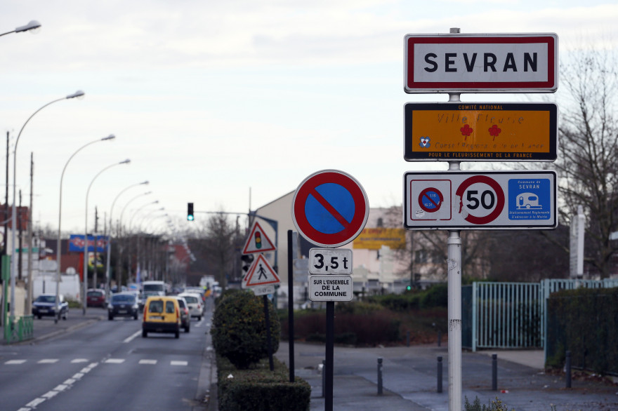 Vue de Sevran, le 7 janvier 2014