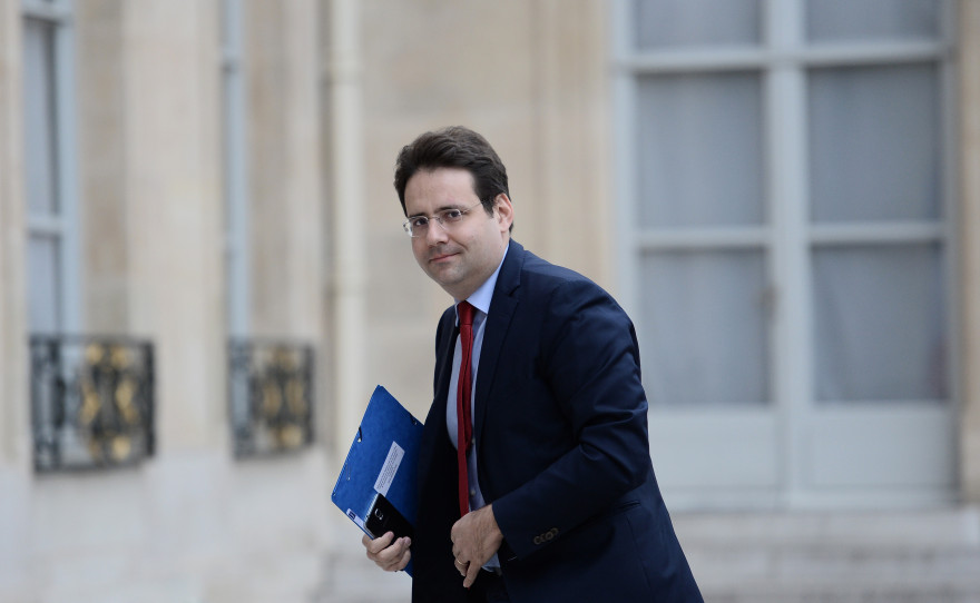 Matthias Fekl, à l'Élysée en octobre 2016